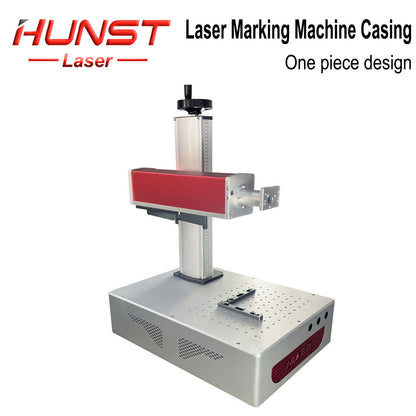 HUNST Fibra Óptica Design Integrado Vermelho Cinza Máquina de Marcação a Laser Máquina de Gravação Shell Acessórios DIY Instalação