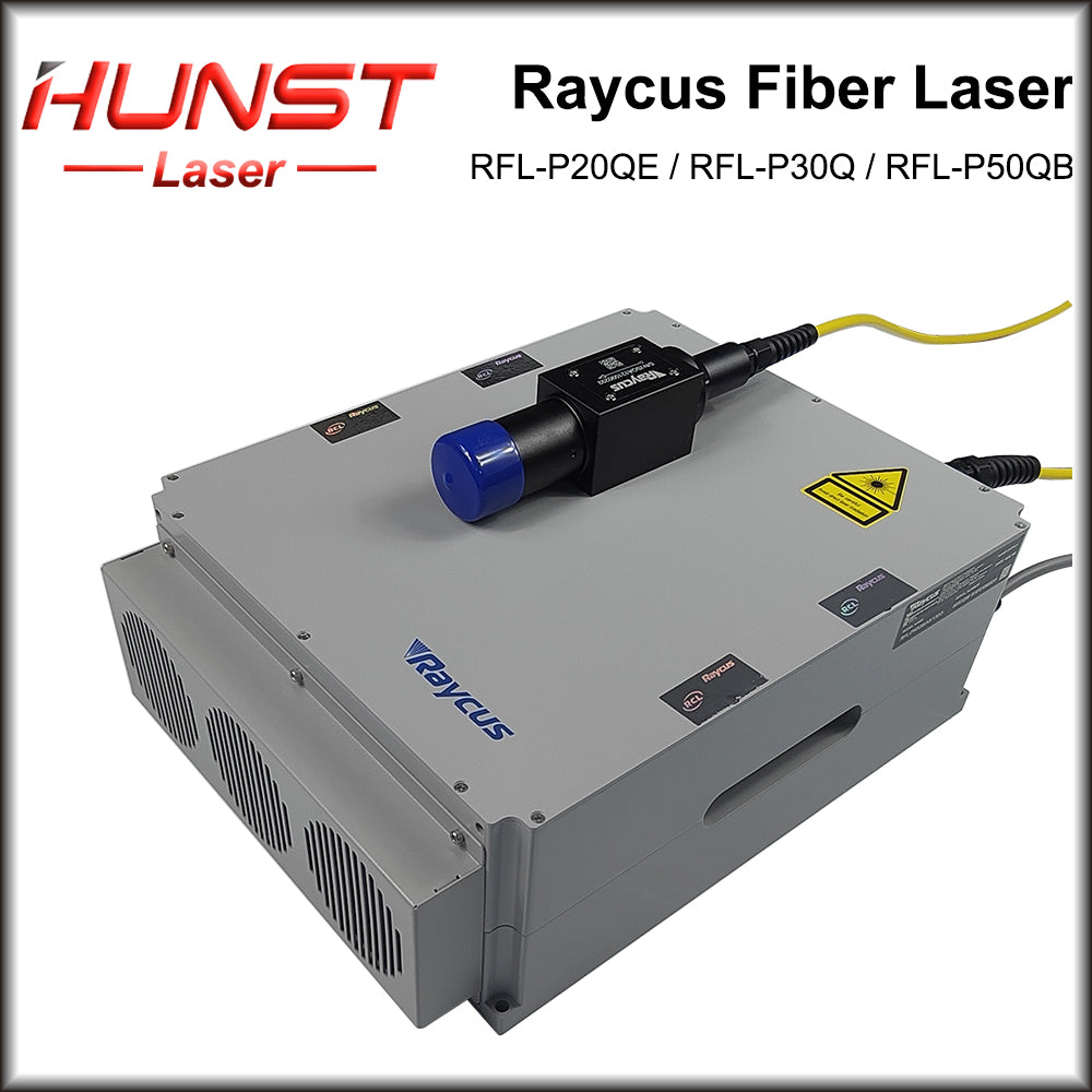 Hunst Raycus 20W 30W 50W Q-switched Pulse Fiber Laser Source Saída Conector de proteção para máquina de laser YAG RFL20QE/30Q/50QB 