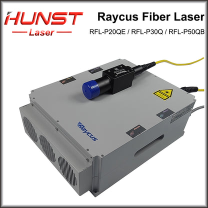 Hunst Raycus 20W 30W 50W Q-switched Pulse Fiber Laser Source Saída Conector de proteção para máquina de laser YAG RFL20QE/30Q/50QB 
