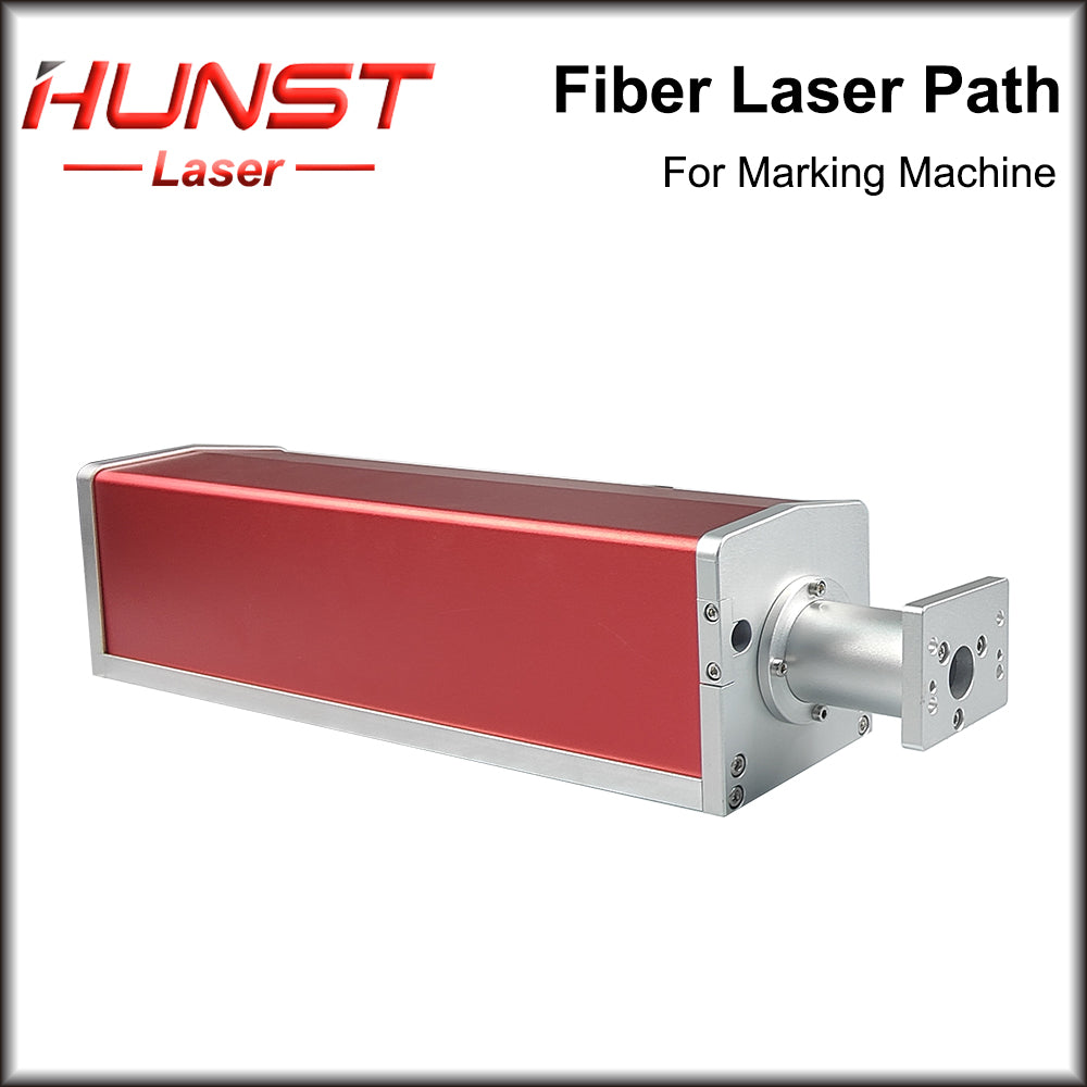Caminho do laser de fibra HUNST vermelho padrão invólucro de caminho do laser de fibra Rayucs MAX JPT interface para máquina de marcação a laser 