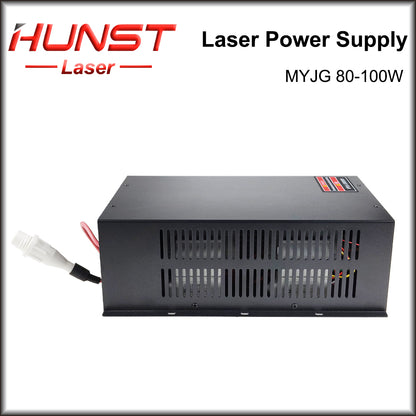 Hunst MYJG 80-100W CO2 Laser Power Supply 80~100W Laser Generator para Co2 Engraving Cutting Machine Glass Tube