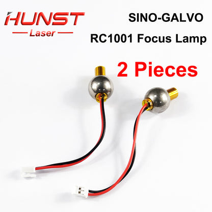 Lâmpada de foco HUNST SINO-GALVO para RC1001 SG7110 1064nm/10600nm/355nm 10mm Laser 