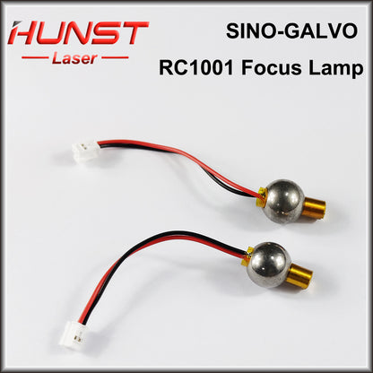 Lâmpada de foco HUNST SINO-GALVO para RC1001 SG7110 1064nm/10600nm/355nm 10mm Laser 