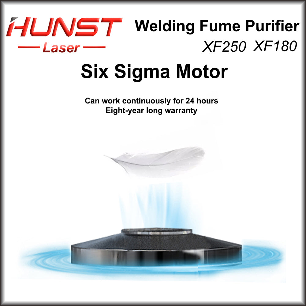 Hunst Laser Fume Extractor XF250 Solda Fumaça Fumaça Absorvente Purificador HEPA Coletor de Pó para Salão de Beleza, Beleza Absorvente de Pó 