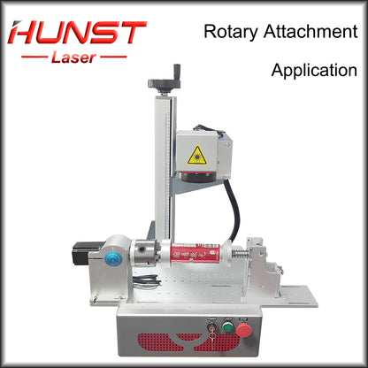 Mandril de mesa de trabalho de 3 mandíbulas de eixo rotativo HUNST D80A e cabeçote de indexação de contraponto de atividade para máquina de marcação e gravação a laser CNC 