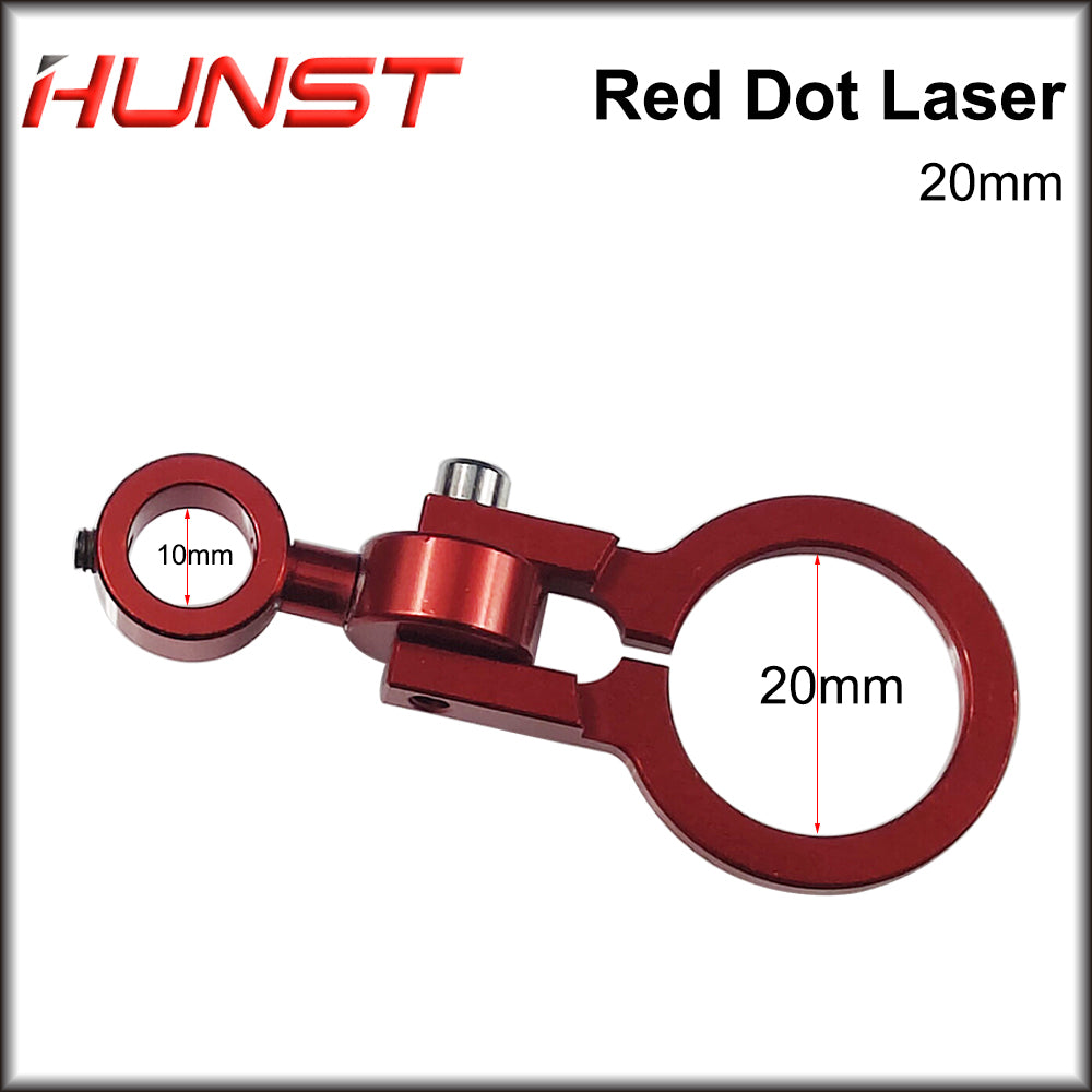 Hunst Red Dot Set Posicionamento Diodo Módulo Laser Gravador Dia:20/25mm DC 5V Para DIY Co2 Laser Head 