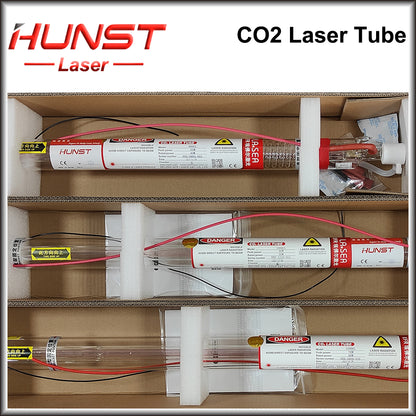 Hunst EFR F2 F4 F6 Co2 Laser Tubo Potência 40~150W Diâmetro 60/80mm Lâmpada Laser Para Co2 Laser Cutter Máquina de Gravação