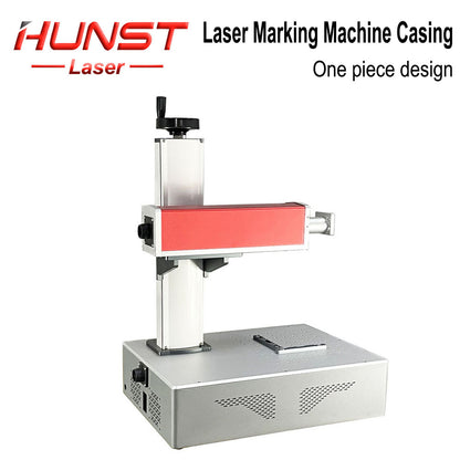 HUNST Fibra Óptica Design Integrado Vermelho Cinza Máquina de Marcação a Laser Máquina de Gravação Shell Acessórios DIY Instalação
