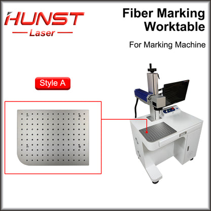 Hunst Fiber UV CO2 Marcação Mesa de Trabalho Plataforma de Trabalho de Alumínio 320*280 e 350*550 para Máquina de Marcação a Laser DIY 