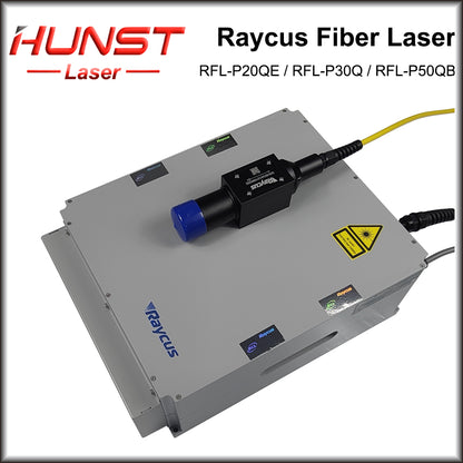 Hunst Raycus 20W 30W 50W Q-switched Pulse Fiber Laser Source Saída Conector de proteção para máquina de laser YAG RFL20QE/30Q/50QB 