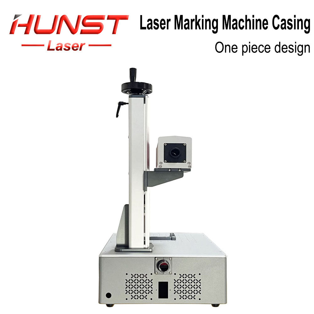 HUNST Fibra Óptica Design Integrado Vermelho Cinza Máquina de Marcação a Laser Máquina de Gravação Shell Acessórios DIY Instalação