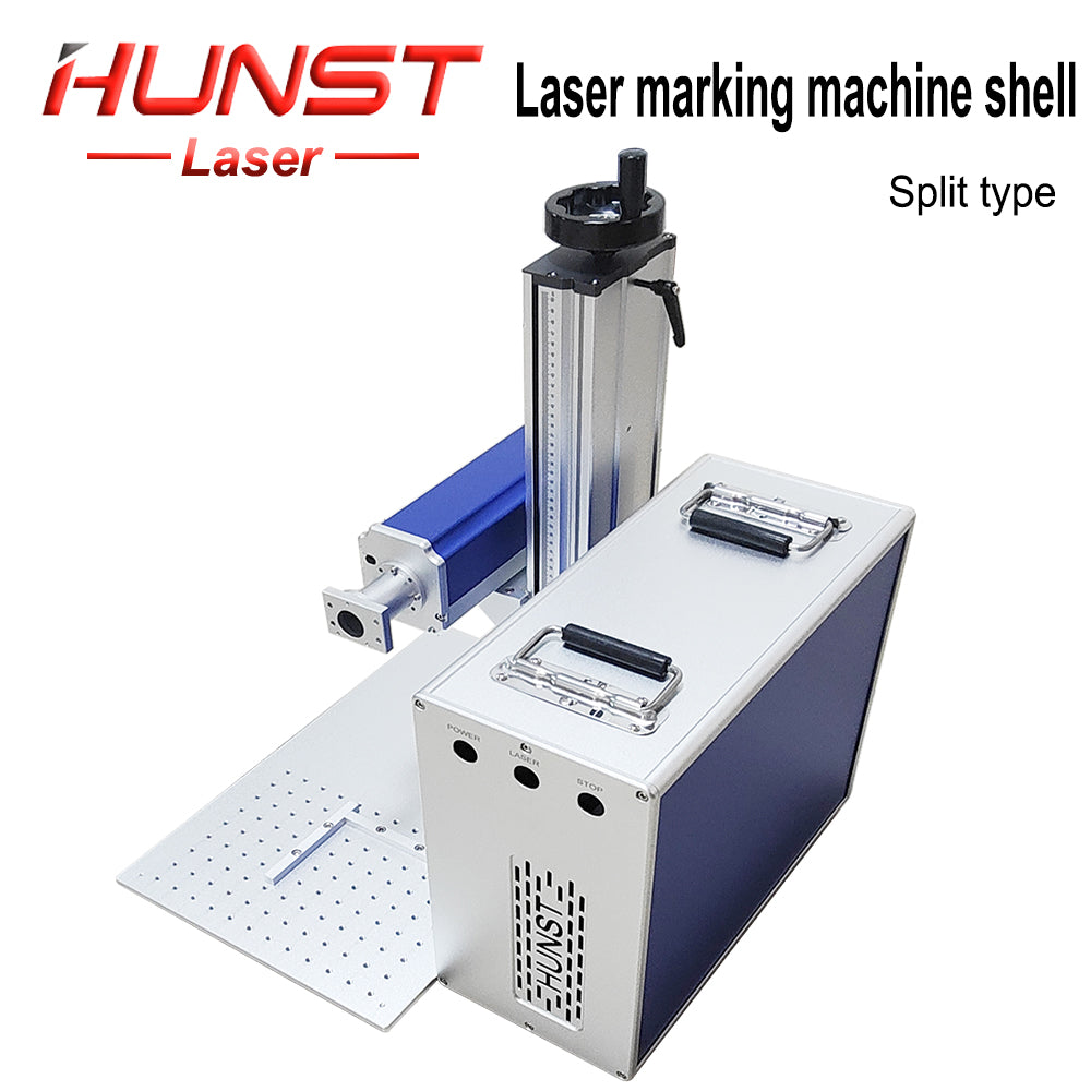 Caixa de máquina de marcação a laser de fibra HUNST, gabinete de caixa de máquina de gravação para instalação de acessórios de máquina a laser faça você mesmo 