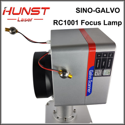 Lâmpada de foco HUNST SINO-GALVO para RC1001 SG7110 1064nm/10600nm/355nm 10mm Laser 