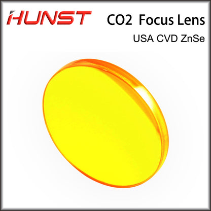 Hunst CO2 Laser Lens EUA ZnSe Mirro Dia 12 18 19 20 25mm Foco 38.1 50.8 63.5mm Para Máquina de Corte e Gravação a Laser Peças de Reposição
