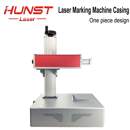 HUNST Fibra Óptica Design Integrado Vermelho Cinza Máquina de Marcação a Laser Máquina de Gravação Shell Acessórios DIY Instalação