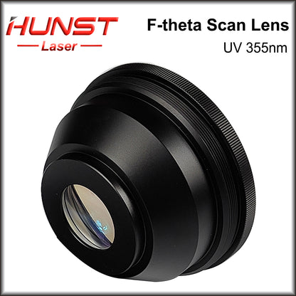 Hunst F-Theta 355nm UV Laser Scan Lente 70*70mm 110*110mm 175*175mm 200x200 300*300mm Espelho de campo para máquina de gravação a laser UV