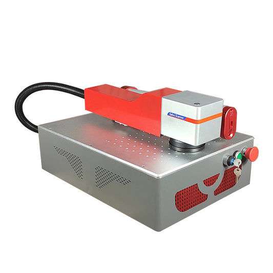 Máquina de marcação a laser de fibra portátil dobrável Hunst JPT MOPA M7.