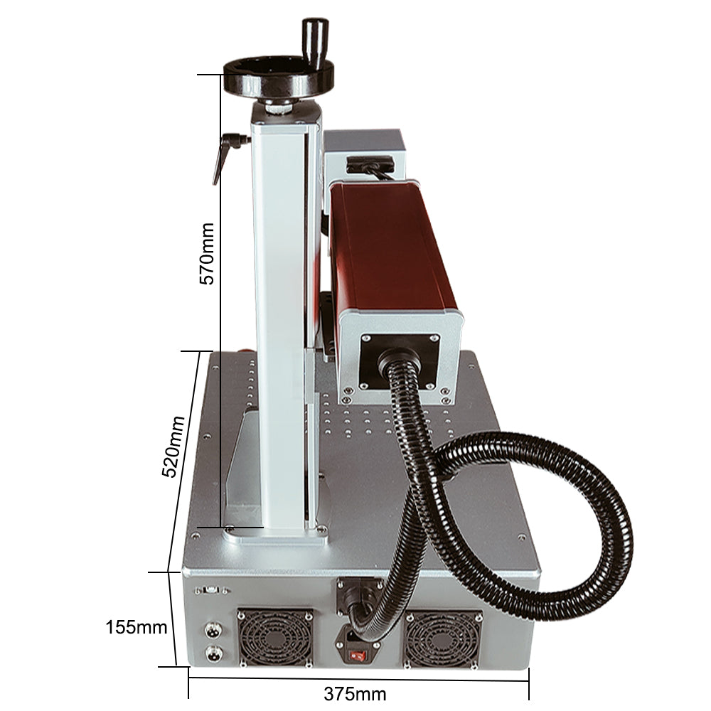 Máquina de marcação a laser de fibra Hunst MAX30W / Raycus50W