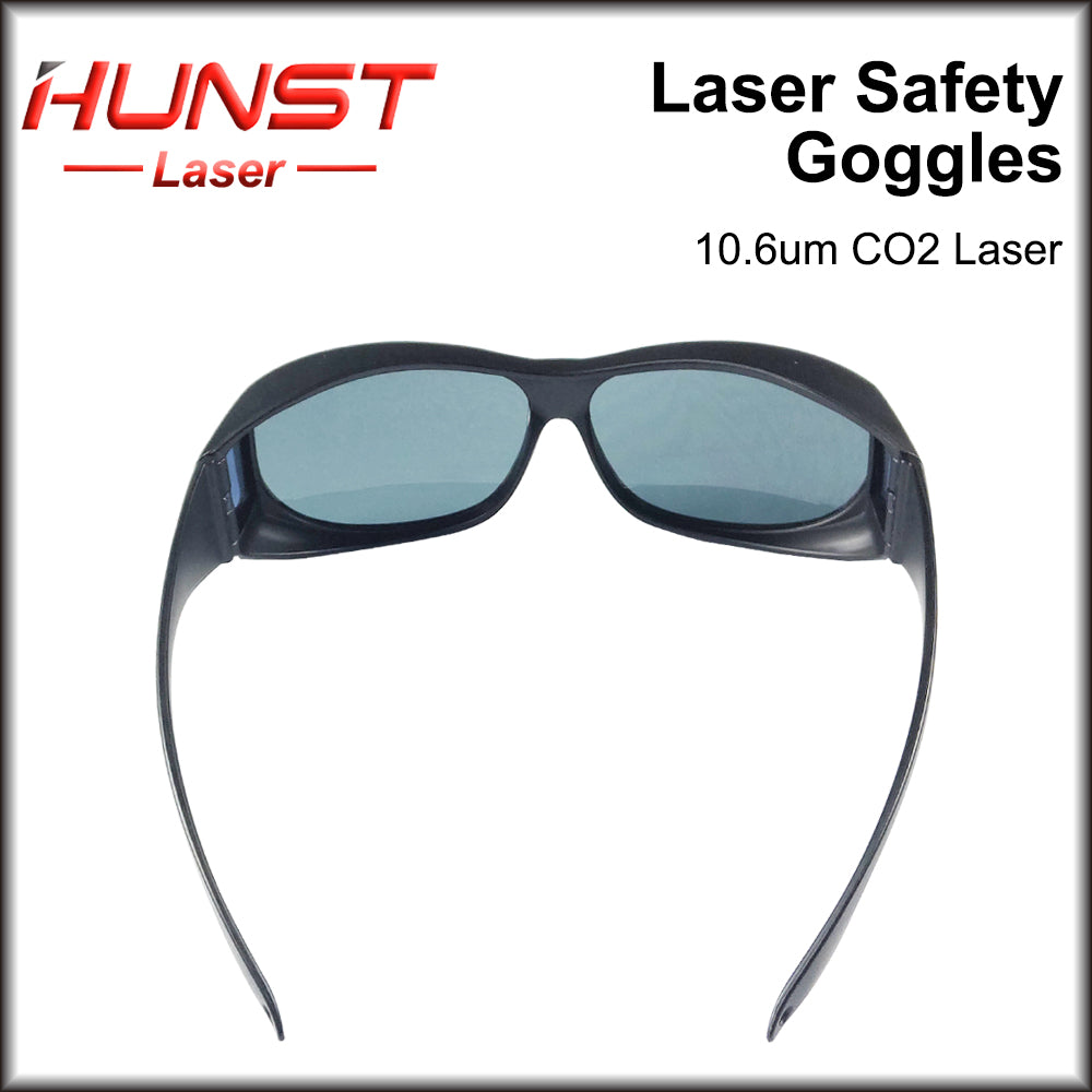 Óculos de segurança a laser HUNST CO2 OD6+ para marcação de peças de máquinas de corte 10600nm Óculos de proteção 