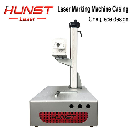 HUNST Fibra Óptica Design Integrado Vermelho Cinza Máquina de Marcação a Laser Máquina de Gravação Shell Acessórios DIY Instalação