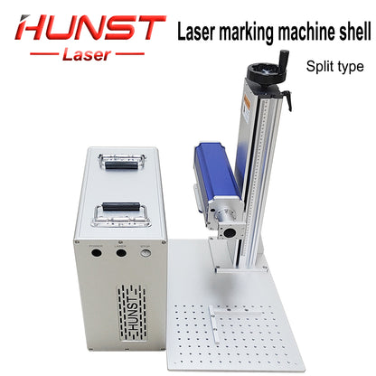 Caixa de máquina de marcação a laser de fibra HUNST, gabinete de caixa de máquina de gravação para instalação de acessórios de máquina a laser faça você mesmo 