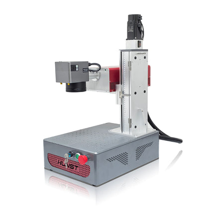 HUNST Crystal 3D Engraving Machine, UV Laser Marking Machine is Suitable for Engraving Plastic, Metal, Glass, Wood, Leather, Etc