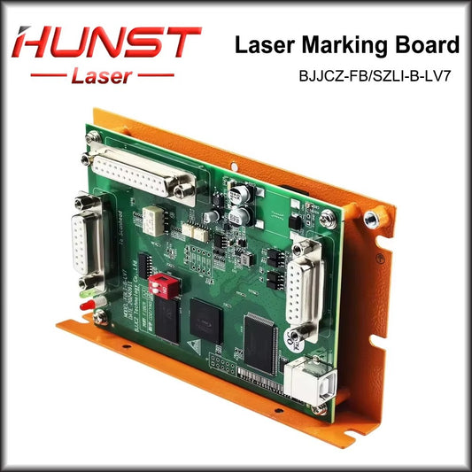 Hunst Original BJJCZ LV7 Fiber CO2 UV Laser Controller Ezcad Control Card Motherboard 32/64 Bit System for Laser Marking Machine